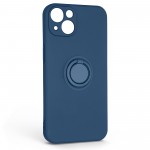 Чехол накладка ArmorStandart TPU Icon Ring для Apple iPhone 13 Blue (ARM68654) Чехол накладка ArmorStandart TPU Icon Ring для Apple iPhone 13 Blue (ARM68654)