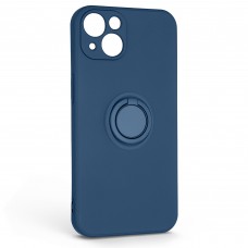 Чехол накладка ArmorStandart TPU Icon Ring для Apple iPhone 13 Blue (ARM68654)