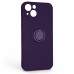 Чехол накладка ArmorStandart TPU Icon Ring для Apple iPhone 13 Dark Purple (ARM68657)