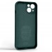 Чехол накладка ArmorStandart TPU Icon Ring для Apple iPhone 13 Dark Green (ARM68658)