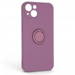 Чехол накладка ArmorStandart TPU Icon Ring для Apple iPhone 13 Grape (ARM68662)