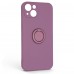 Чехол накладка ArmorStandart TPU Icon Ring для Apple iPhone 13 Grape (ARM68662)