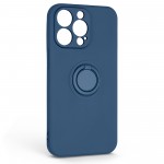 Чехол накладка ArmorStandart TPU Icon Ring для Apple iPhone 13 Pro Blue (ARM68665)