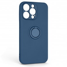 Чехол накладка ArmorStandart TPU Icon Ring для Apple iPhone 13 Pro Blue (ARM68665)
