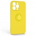 Чехол накладка ArmorStandart TPU Icon Ring для Apple iPhone 13 Pro Yellow (ARM68667)