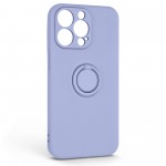Чехол накладка ArmorStandart TPU Icon Ring для Apple iPhone 13 Pro Lavender (ARM68671)