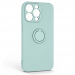 Чехол накладка ArmorStandart TPU Icon Ring для Apple iPhone 13 Pro Mint (ARM68672)