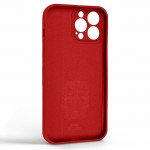 Чехол накладка ArmorStandart TPU Icon Ring для Apple iPhone 13 Pro Max Red (ARM68675)