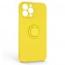Чехол накладка ArmorStandart TPU Icon Ring для Apple iPhone 13 Pro Max Yellow (ARM68678)