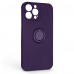 Чехол накладка ArmorStandart TPU Icon Ring для Apple iPhone 13 Pro Max Dark Purple (ARM68679)