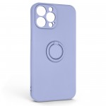 Чехол накладка ArmorStandart TPU Icon Ring для Apple iPhone 13 Pro Max Lavender (ARM68682)