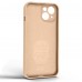 Чехол накладка ArmorStandart TPU Icon Ring для Apple iPhone 14 Pink Sand (ARM68688)