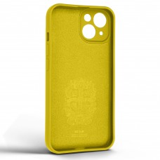 Чехол накладка ArmorStandart TPU Icon Ring для Apple iPhone 14 Yellow (ARM68689)