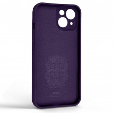 Чехол накладка ArmorStandart TPU Icon Ring для Apple iPhone 14 Dark Purple (ARM68690)