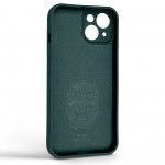 Чехол накладка ArmorStandart TPU Icon Ring для Apple iPhone 14 Dark Green (ARM68691)