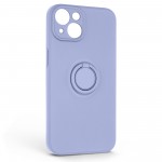 Чехол накладка ArmorStandart TPU Icon Ring для Apple iPhone 14 Lavender (ARM68693)