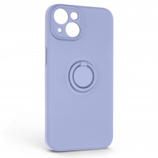 Чехол накладка ArmorStandart TPU Icon Ring для Apple iPhone 14 Lavender (ARM68693)