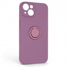 Чехол накладка ArmorStandart TPU Icon Ring для Apple iPhone 14 Grape (ARM68695)