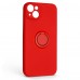 Чехол накладка ArmorStandart TPU Icon Ring для Apple iPhone 14 Plus Red (ARM68697)