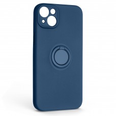 Чехол накладка ArmorStandart TPU Icon Ring для Apple iPhone 14 Plus Blue (ARM68698)