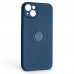 Чехол накладка ArmorStandart TPU Icon Ring для Apple iPhone 14 Plus Blue (ARM68698)