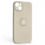 Чехол накладка ArmorStandart TPU Icon Ring для Apple iPhone 14 Plus Stone (ARM68703)