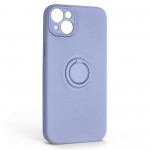 Чехол накладка ArmorStandart TPU Icon Ring для Apple iPhone 14 Plus Lavender (ARM68704)