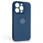 Чехол накладка ArmorStandart TPU Icon Ring для Apple iPhone 14 Pro Blue (ARM68709)