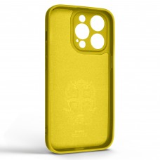 Чехол накладка ArmorStandart TPU Icon Ring для Apple iPhone 14 Pro Yellow (ARM68711)