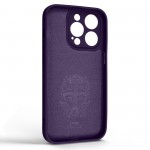 Чехол накладка ArmorStandart TPU Icon Ring для Apple iPhone 14 Pro Dark Purple (ARM68712)