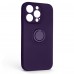 Чехол накладка ArmorStandart TPU Icon Ring для Apple iPhone 14 Pro Dark Purple (ARM68712)