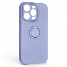 Чехол накладка ArmorStandart TPU Icon Ring для Apple iPhone 14 Pro Lavender (ARM68715)