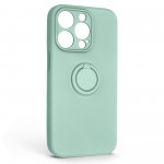 Чехол накладка ArmorStandart TPU Icon Ring для Apple iPhone 14 Pro Mint (ARM68716)