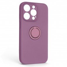 Чехол накладка ArmorStandart TPU Icon Ring для Apple iPhone 14 Pro Grape (ARM68717)