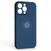 Чехол накладка ArmorStandart TPU Icon Ring для Apple iPhone 14 Pro Max Blue (ARM68720)