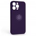 Чехол накладка ArmorStandart TPU Icon Ring для Apple iPhone 14 Pro Max Dark Purple (ARM68723)