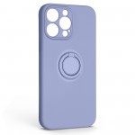 Чехол накладка ArmorStandart TPU Icon Ring для Apple iPhone 14 Pro Max Lavender (ARM68726)