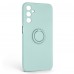 Чехол накладка ArmorStandart TPU Icon Ring для Samsung A24 4G (A245) Mint (ARM68766)