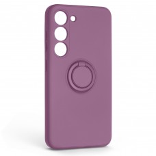 Чехол накладка ArmorStandart TPU Icon Ring для Samsung S23 Grape (ARM68788)