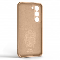 Чехол накладка ArmorStandart TPU Icon Ring для Samsung S23 Pink Sand (ARM68789)
