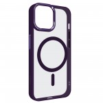 Чехол накладка Armorstandart TPU Unit MagSafe для Apple iPhone 11 Purple (ARM68875)