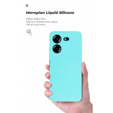 Чехол накладка ArmorStandart TPU ICON для Tecno Pova 5 4G Camera cover Light Blue (ARM68921)