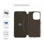 Чехол книжка ArmorStandart PU G-Case для Tecno Spark 10 4G (KI5q) Black (ARM68951)