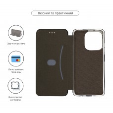 Чехол книжка ArmorStandart PU G-Case для Tecno Spark 10 4G (KI5q) Black (ARM68951)