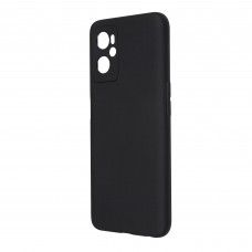 Чехол накладка TPU Armorstandart Matte Slim Fit для Oppo A96 Camera cover Black (ARM68967)