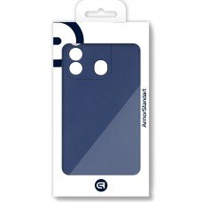 Чехол накладка TPU Armorstandart Matte Slim Fit для Tecno Spark Go 2022 (KG5) Camera cover Blue (ARM69067)