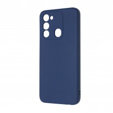 Чехол накладка TPU Armorstandart Matte Slim Fit для Tecno Spark Go 2022 (KG5) Camera cover Blue (ARM69067)