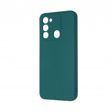 Чехол накладка TPU Armorstandart Matte Slim Fit для Tecno Spark Go 2022 (KG5) Camera cover Dark Green (ARM69068)