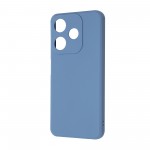 Чехол накладка TPU Armorstandart Matte Slim Fit для Tecno Spark 10 4G (KI5q) Camera cover Light Blue (ARM69071)