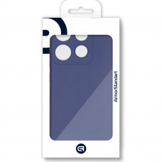 Чехол накладка TPU Armorstandart Matte Slim Fit для Infinix Smart 7 Camera cover Blue (ARM69076)
